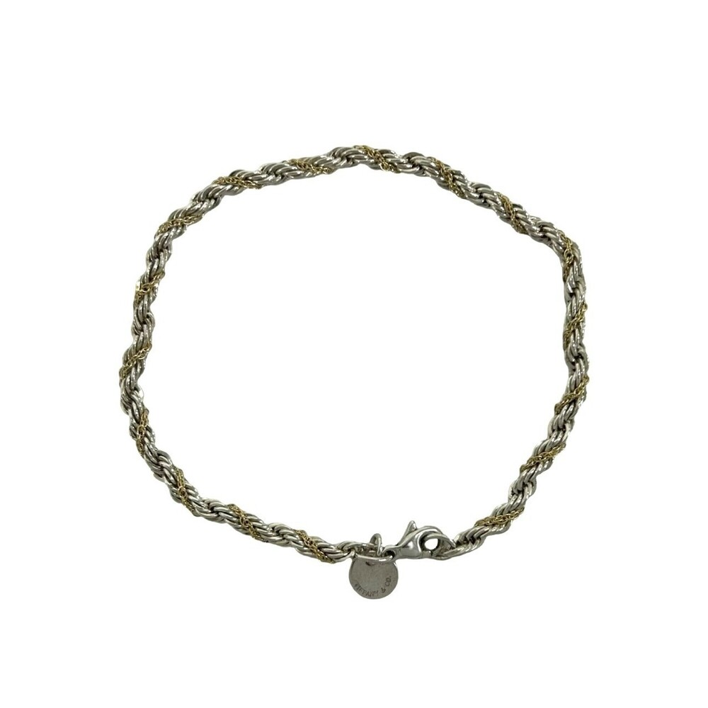 TIFFANY 18k Gold Charm Bracelet